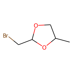 1,3-Dioxolane, 2-(bromomethyl)-4-methyl-, trans-