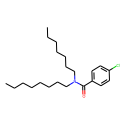 Benzamide, N-heptyl-N-octyl-4-chloro-