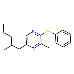 3-Methyl-5-(2-methylpentyl)-2-(phenylthio)pyrazine
