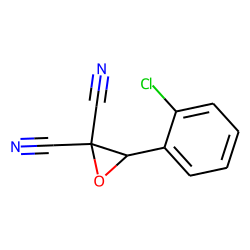 Oxirane-2,2-dicarbonitrile, 3-(2-chlorophenyl)-