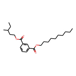 Isophthalic acid, decyl 3-methylpentyl ester