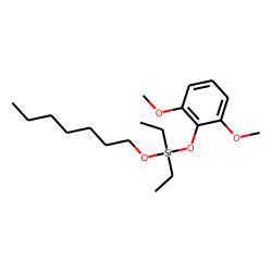Silane, diethyl(2,6-dimethoxyphenoxy)heptyloxy-