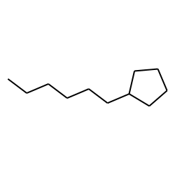 Cyclopentane, hexyl-