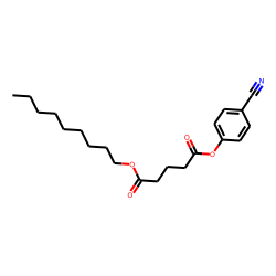 Glutaric acid, 4-cyanophenyl nonyl ester