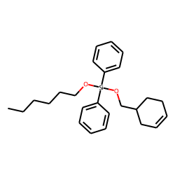 Silane, diphenyl(3-cyclohexenylmethoxy)hexyloxy-