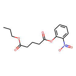Glutaric acid, 2-nitrophenyl propyl ester