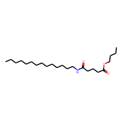 Glutaric acid, monoamide, N-tetradecyl-, butyl ester