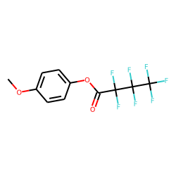 4-Methoxyphenol, heptafluorobutyrate