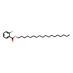 2-Chlorobenzoic acid, octadecyl ester