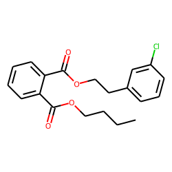 Phthalic acid, butyl 2-(3-chlorophenyl)ethyl ester