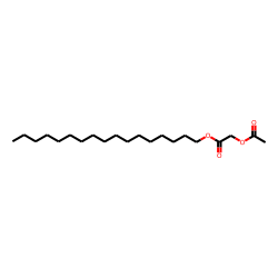 Acetoxyacetic acid, heptadecyl ester