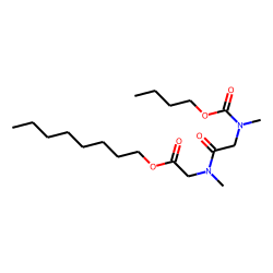 Sarcosylsarcosine, n-butoxycarbonyl-, octyl ester