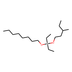Silane, diethyl(3-methylpentyloxy)octyloxy-