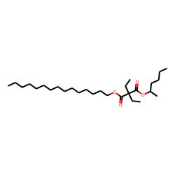 Diethylmalonic acid, 2-hexyl pentadecyl ester