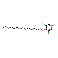Tetradecyl 2,4,6-trichlorophenyl ether