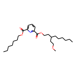 2,6-Pyridinedicarboxylic acid, heptyl 3-(2-methoxyethyl)nonyl ester