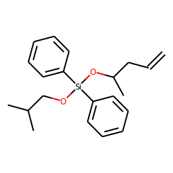 Silane, diphenylisobutoxy(pent-4-en-2-yloxy)-