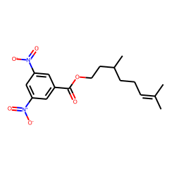 3,7-Dimethyloct-6-enyl 3,5-dinitrobenzoate