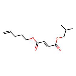 Fumaric acid, isobutyl pent-4-enyl ester