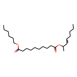 Sebacic acid, hexyl oct-3-en-2-yl ester