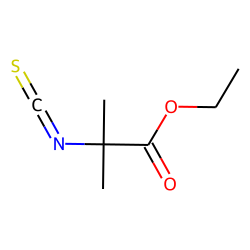 2-Isothiocyanato-2-methylpropionic acid ethyl ester