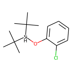 1-Chloro-2-di-tert-butyl-silyloxybenzene