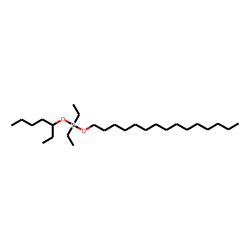 Silane, diethyl(3-heptyloxy)pentadecyloxy-