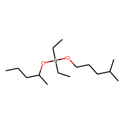 Silane, diethylisohexyloxy(2-pentyloxy)-