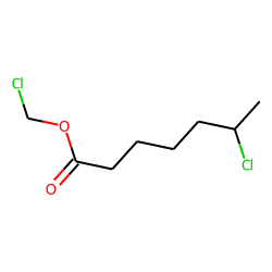 Chloromethyl 6-chloroheptanoate