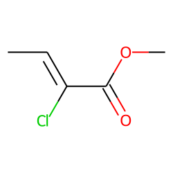 Methyl 2-chlorobutenoate