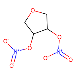 trans-Oxolane-3,4-diol dinitrate