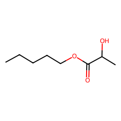 Propanoic acid, 2-hydroxy-, pentyl ester