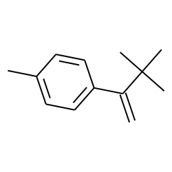 Benzene, 1-(2,2-dimethyl-1-methylenepropyl)-4-methyl-