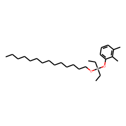 Silane, diethyl(2,3-dimethylphenoxy)tetradecyloxy-