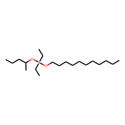 Silane, diethyl(2-pentyloxy)undecyloxy-