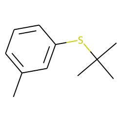 tert-Butyl m-Tolyl sulfide