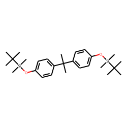 Bisphenol, bis(tert-butyldimethylsilyl) ether
