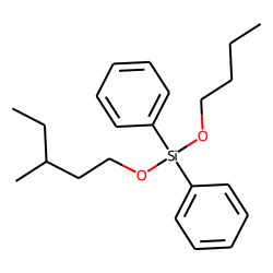 Silane, diphenylbutoxy(3-methylpentyloxy)-