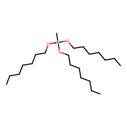 Silane, methyl, triheptyloxy