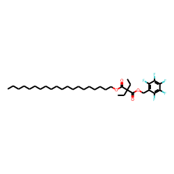 Diethylmalonic acid, eicosyl pentafluorobenzyl ester