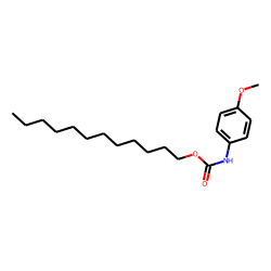P-methoxy carbanilic acid, n-dodecyl ester