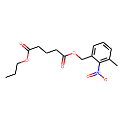Glutaric acid, 3-methyl-2-nitrobenzyl propyl ester