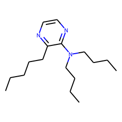 2-(N,n-di-n-butylamino)-3-(n-pentyl)pyrazine
