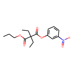 Diethylmalonic acid, 3-nitrophenyl propyl ester