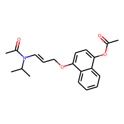 Propranolol hydroxy - H2O, isomer II, acetylated