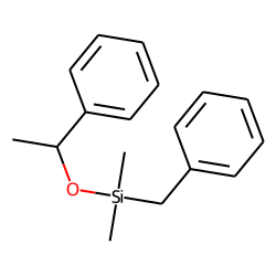 1-Phenylethanol, benzyldimethylsilyl ether