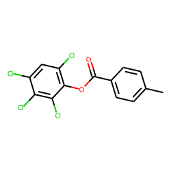 4-Methylbenzoic acid, 2,3,4,6-tetrachlorophenyl ester