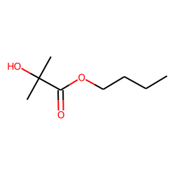 Alpha-hydroxy-isobutyric acid, n-butyl ester
