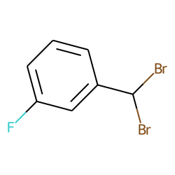 Fluorobenzene, meta-(dibromomethyl)-