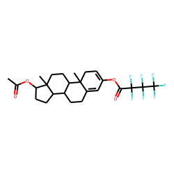 Androsta-2,4-diene-3,17-diol, 17-acetate 3-(2,2,3,3,4,4,4-heptafluorobutanoate), (17«beta»)-